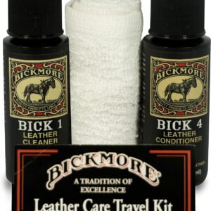 Leather Shoe & Boot Travel Care Kit- Repairs, Polishes and Shines Leather Goods on the Run