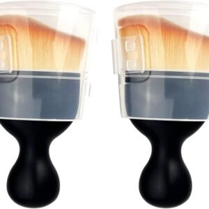 Car Brush, Car Interior Cleaning Tool, Car Cleaning Brush Dust Collectors, Curved Design Dirt Dust Clean Brushes, Engine Compartment and Dashboard(2 PCS)