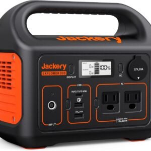 Portable Power Station Explorer 300, 293Wh, Backup Lithium Battery, 300W Continuous,